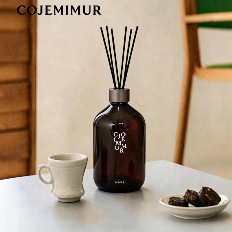 Home Fragrance Ideas - 500mlリードディフューザーセット、長持ちするホームフレグランス、フレッシュデイジーの香り、寝室、オフィス、ホテル用消臭剤