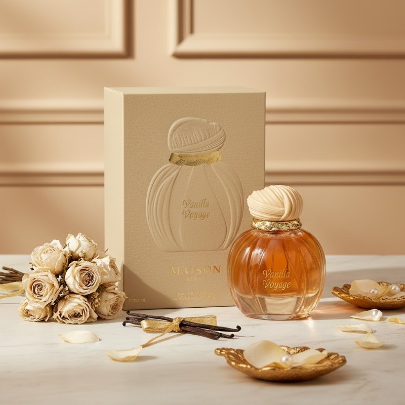 Home Fragrance Vanilla Musk - 100ml オリエンタルスイート ユニセックス香水 長持ちする贅沢な温かみのある香り キャラメル ジャスミン
