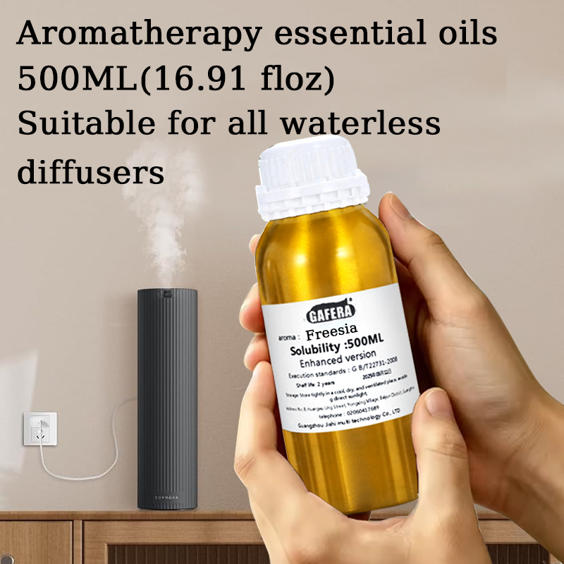 Home Fragrance Ideas - アロマセラピーエッセンシャルオイル、アイスエイジフリージアの香り、すべての無水アロマディフューザー、ホテル、家庭、クラブに適しています - 500ML