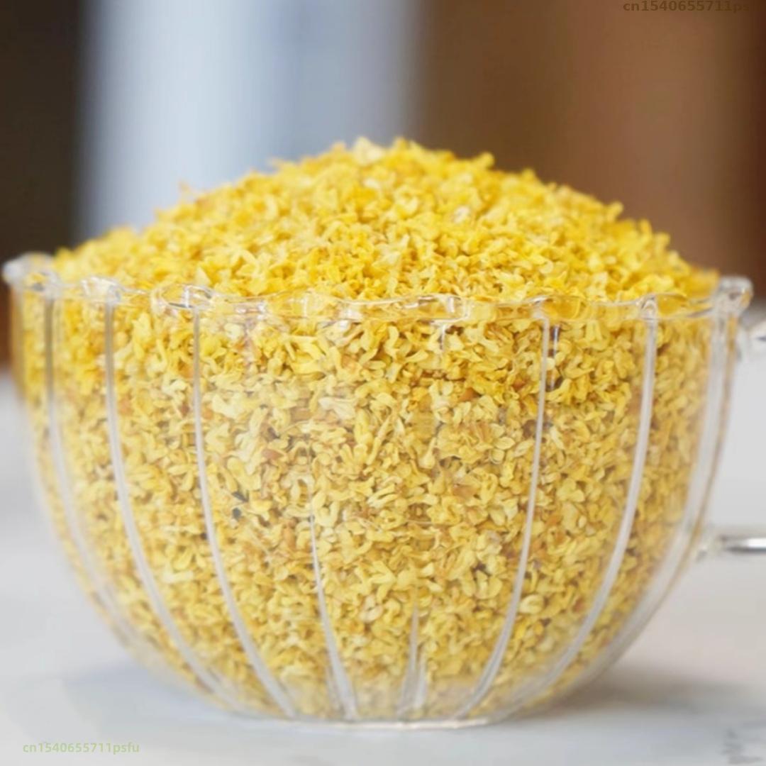 Potpourri Dried Flower - プレミアム天然キンモクセイのドライフラワー、家の装飾、結婚式の飾り付け、ミックスフラワー、石鹸、キャンドル作りに