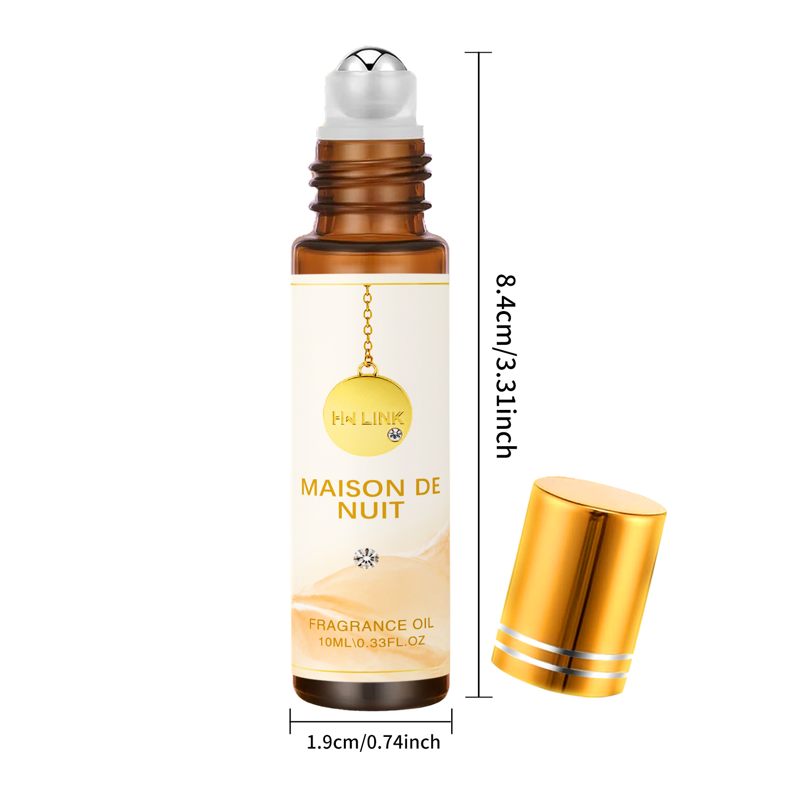 10ml メゾン・ド・ニュイ フレグランスオイル ローラーフ - Home Fragrance Vanilla Scented Candle のレビューと価格