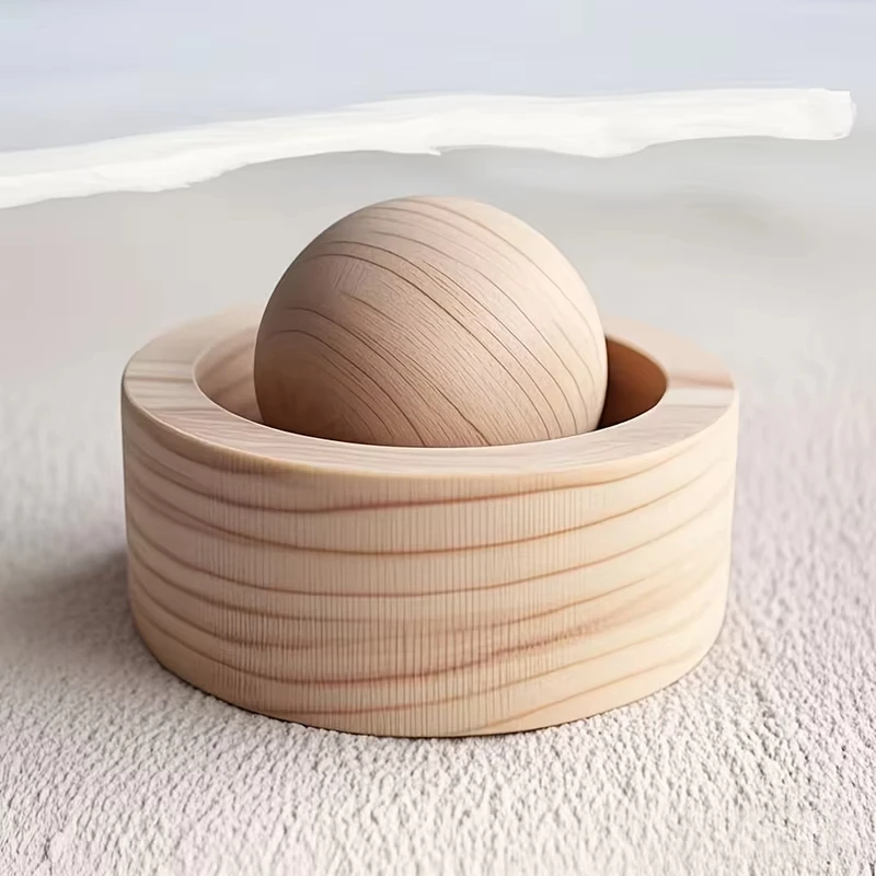 木製ボールエッセンシャルオイルディフューザー車と家庭用の両用 - Home Fragrance Janzen のレビューと価格