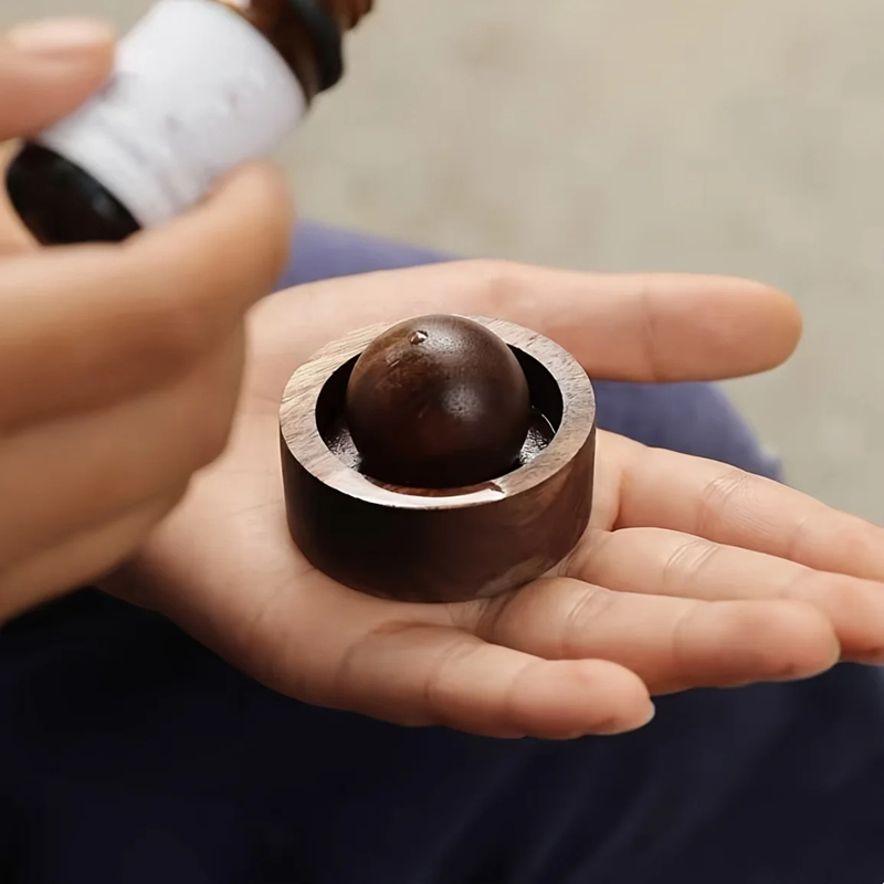 木製ボールエッセンシャルオイルディフューザー車と家庭用の両用 - Home Fragrance Janzen のレビューと価格