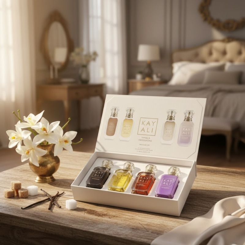 4*10ml カヤリ ユニセックス香水セット 長持ちするフレ - Home Fragrance Vanilla Musk のレビューと価格