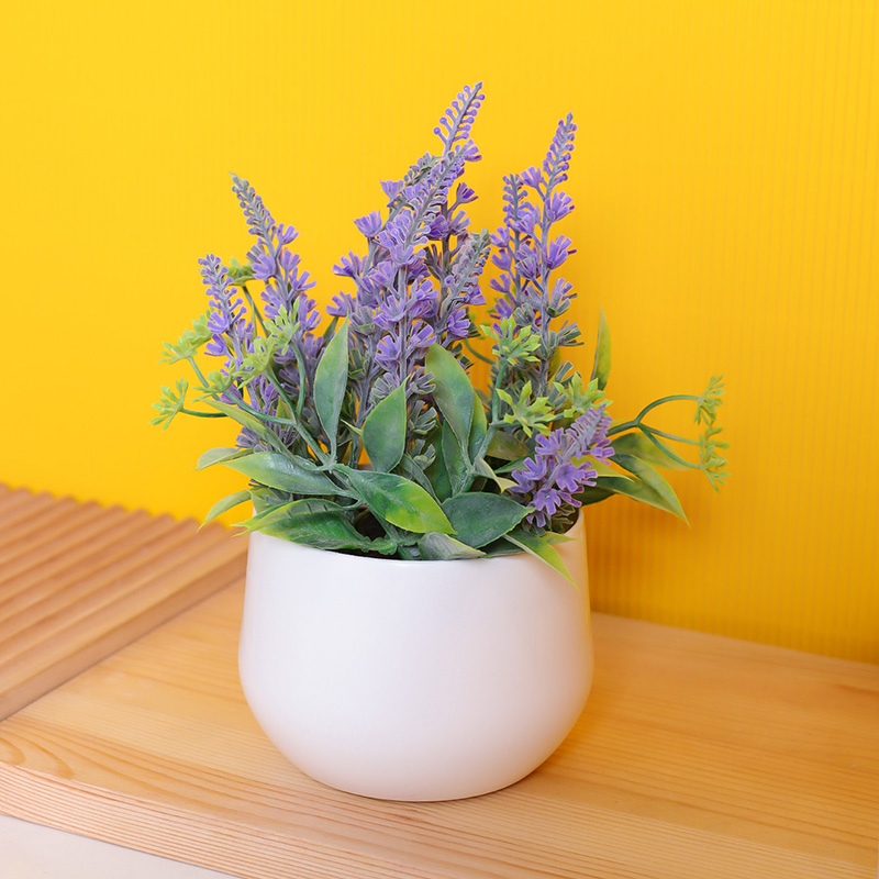 1 個 - シミュレーションラベンダーポット、家の装飾、オフ - Potpourri Dried Flower のレビューと価格