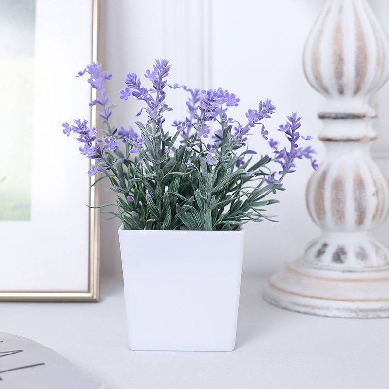 1 個 - シミュレーションラベンダーポット、家の装飾、オフ - Potpourri Dried Flower のレビューと価格