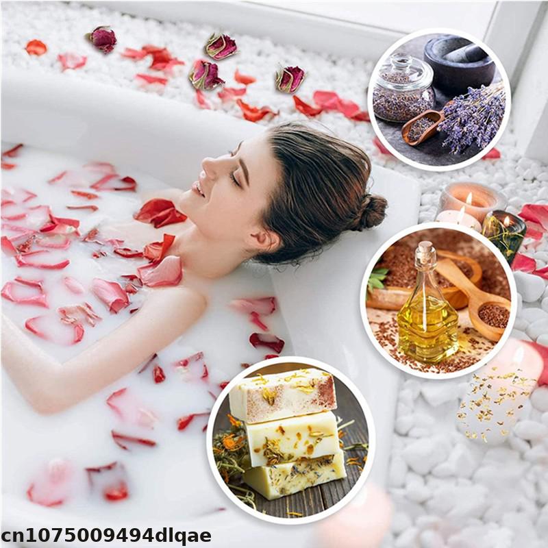 100%天然ドライフラワー 赤紫ピンクの乾燥バラのつぼみ ウ - Potpourri Dried Flower のレビューと価格