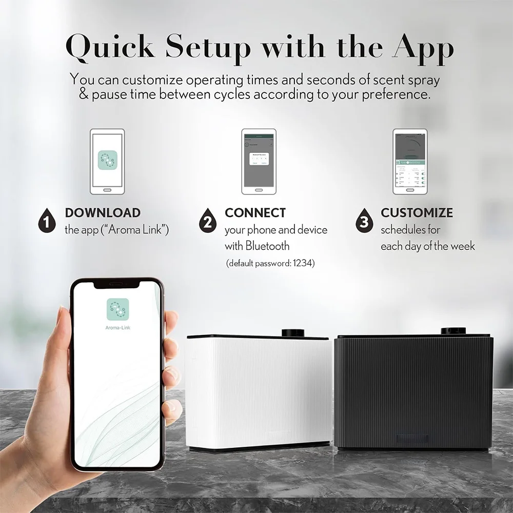NAMSTE 800ML フレグランスディフューザー スマー - Home Fragrance Ideas のレビューと価格
