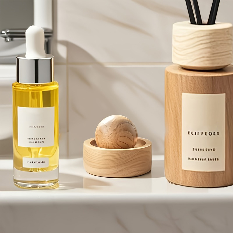 車＆家庭用エッセンシャルオイルディフューザー - 木製ミニキ - Home Fragrance Janzen のレビューと価格