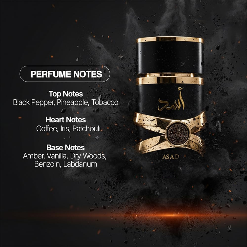 アサド ユニセックス オードパルファムスプレー、3.4オンス - Home Fragrance Vanilla Musk のレビューと価格