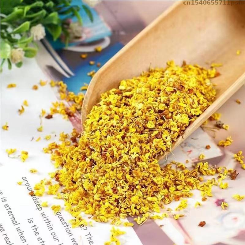 プレミアム天然キンモクセイのドライフラワー、家の装飾、結婚式 - Potpourri Dried Flower のレビューと価格